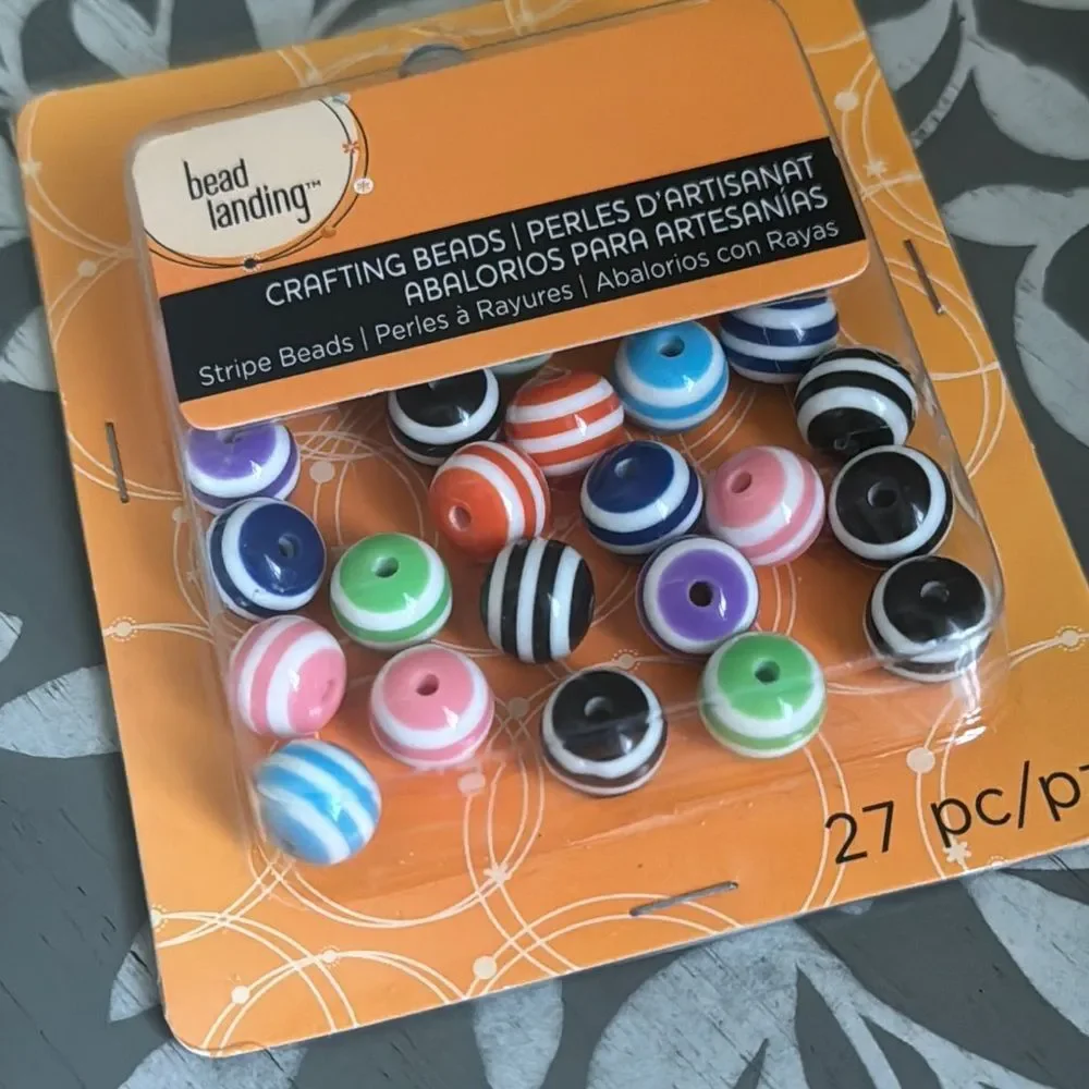 Bead Landing Stripe Crafting Beads